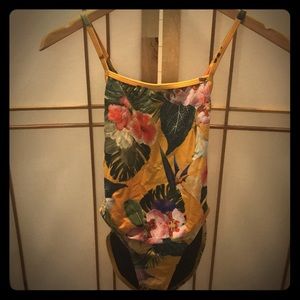 One piece bathing suit